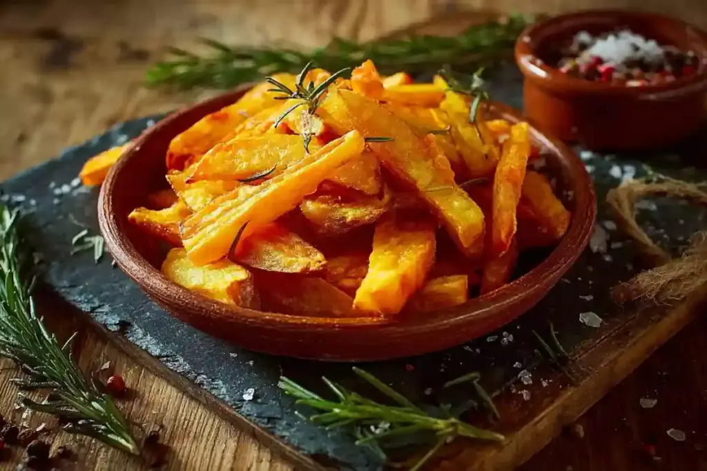 Süßkartoffel Pommes Rezept