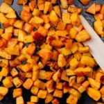 Gegarter Butternut-Kürbis
