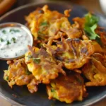 Indischen Zwiebel-Bhaji