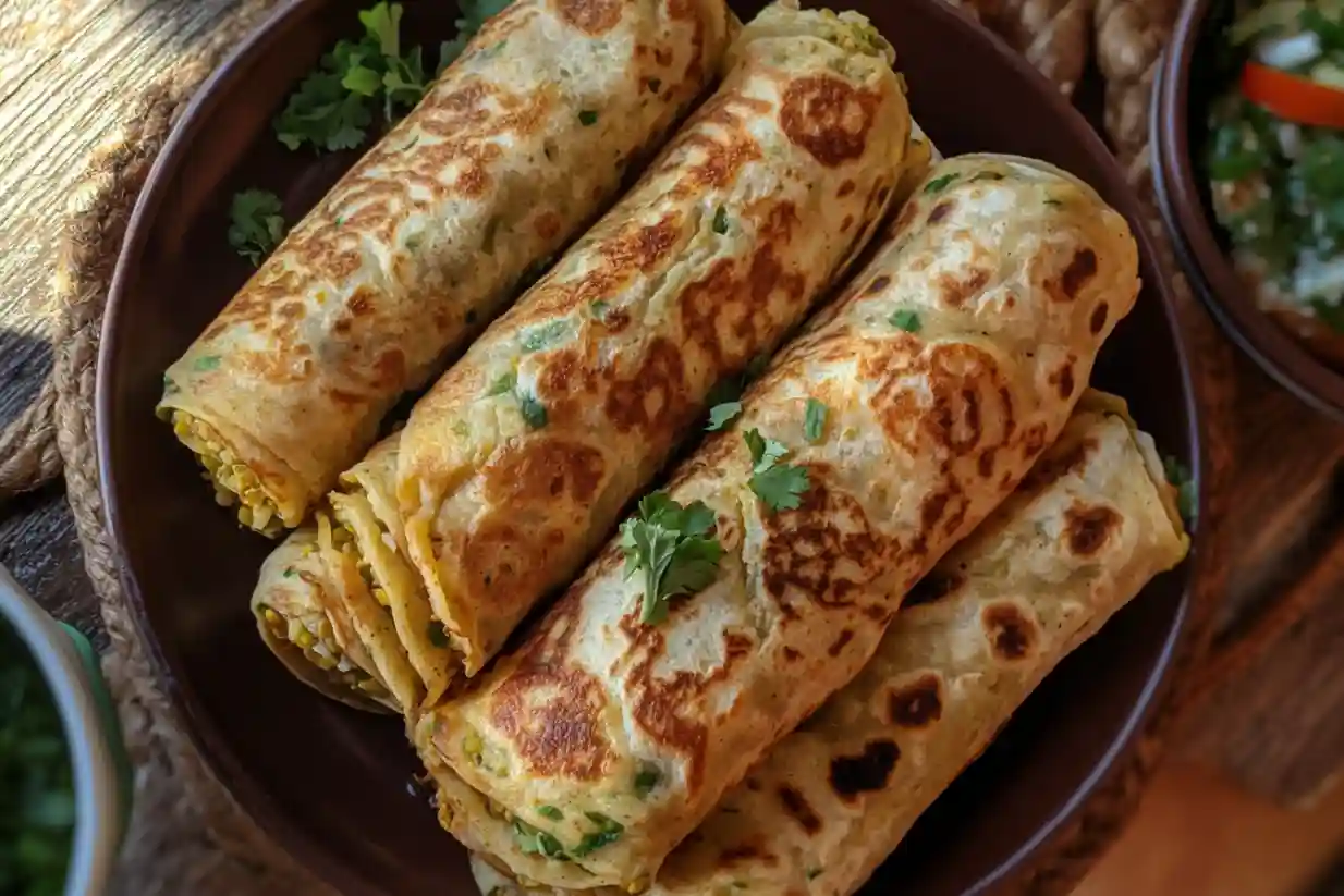 Linsen-Pfannkuchen (Wraps) Rezept – Ein einfacher Genuss für die ganze Familie!