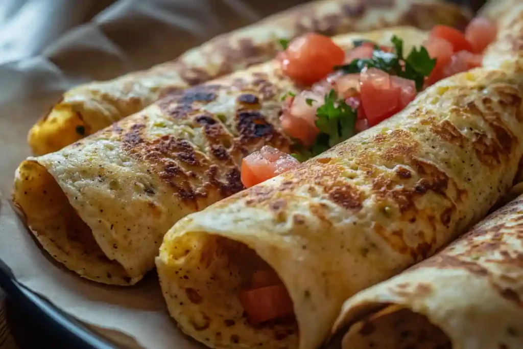 Linsen-Pfannkuchen (Wraps)