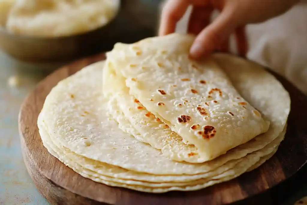 Reis-Tortillas (glutenfreie Wraps)