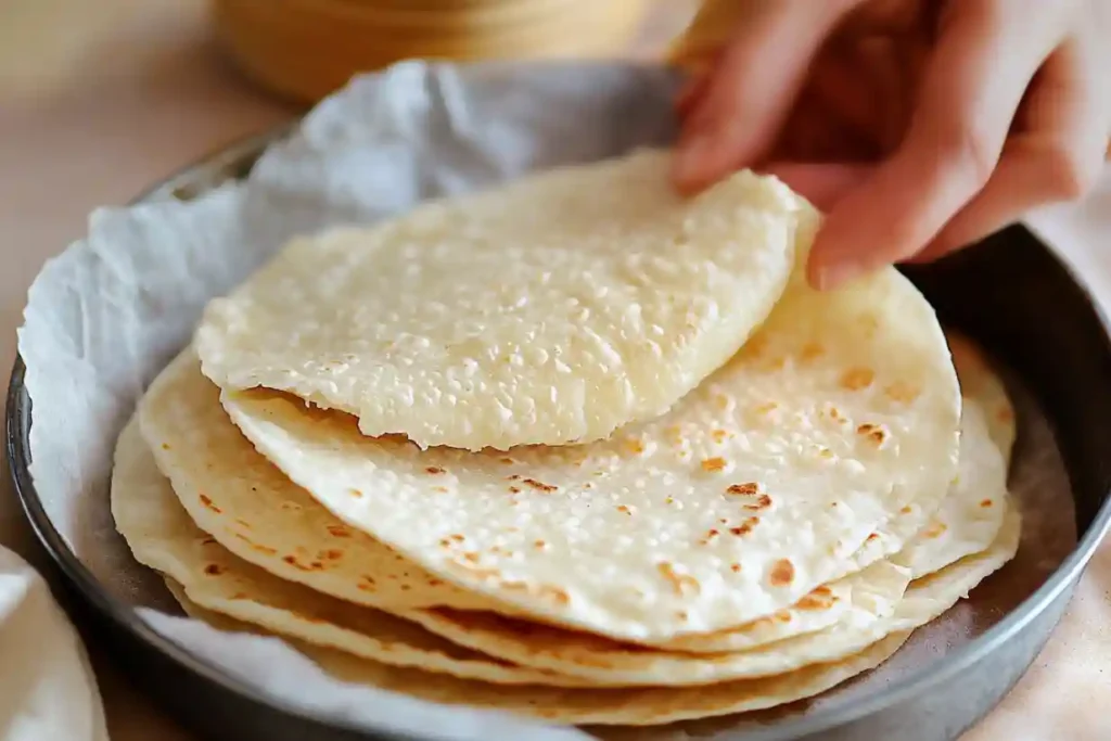 Reis-Tortillas (glutenfreie Wraps)