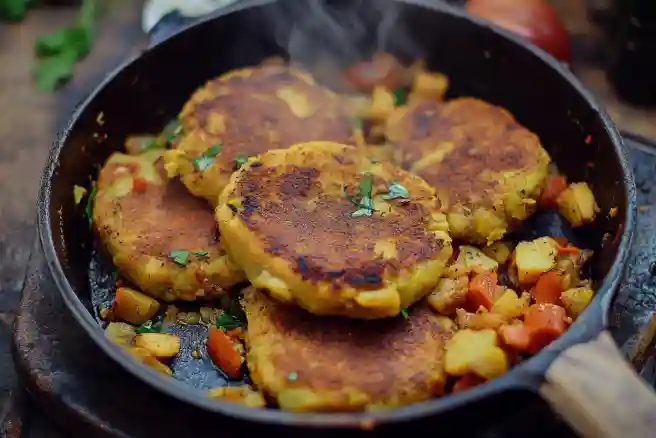Vegane Blumenkohl-Bratlinge