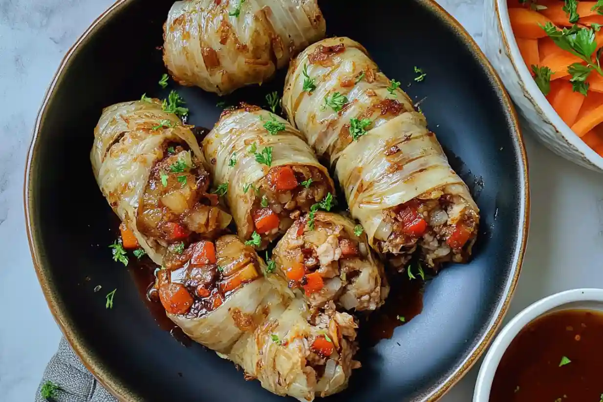 Vegane Kohlrouladen: Ein herzhaftes Rezept für die ganze Familie