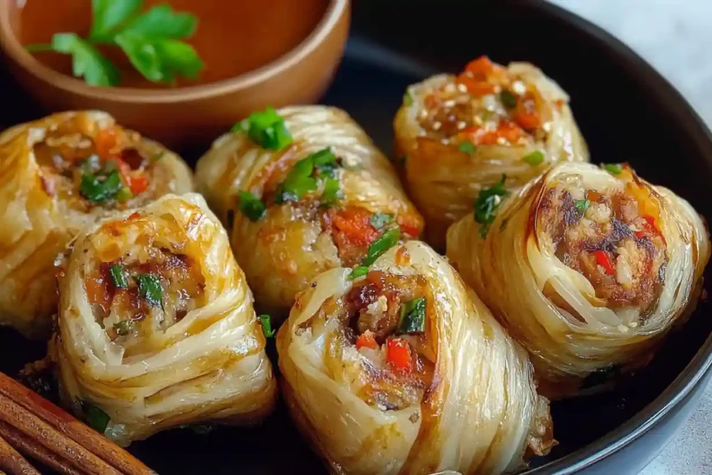 Vegane Kohlrouladen