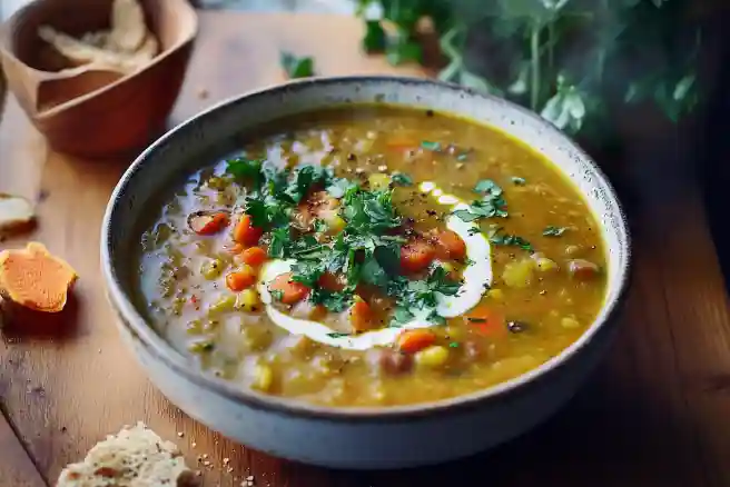 Vegane Linsensuppe Linseneintopf