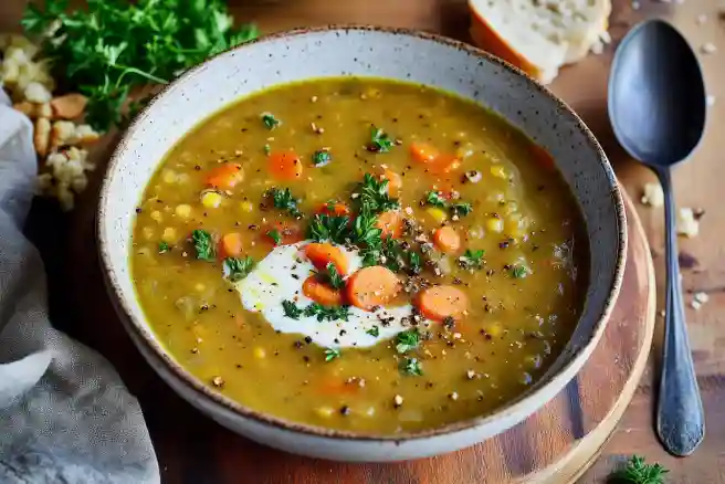 Vegane Linsensuppe Linseneintopf