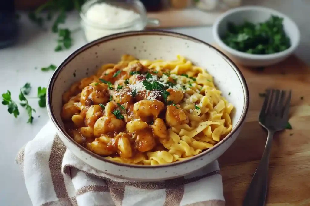 Vegane, glutenfreie Spätzle