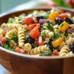 Veganer Nudelsalat