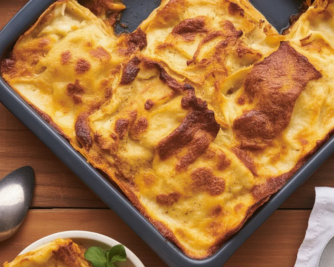 Herzhafte vegane Lasagne vom Blech für die ganze Familie