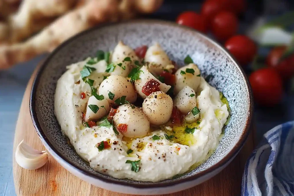 Knoblauch-Bohnen-Dip