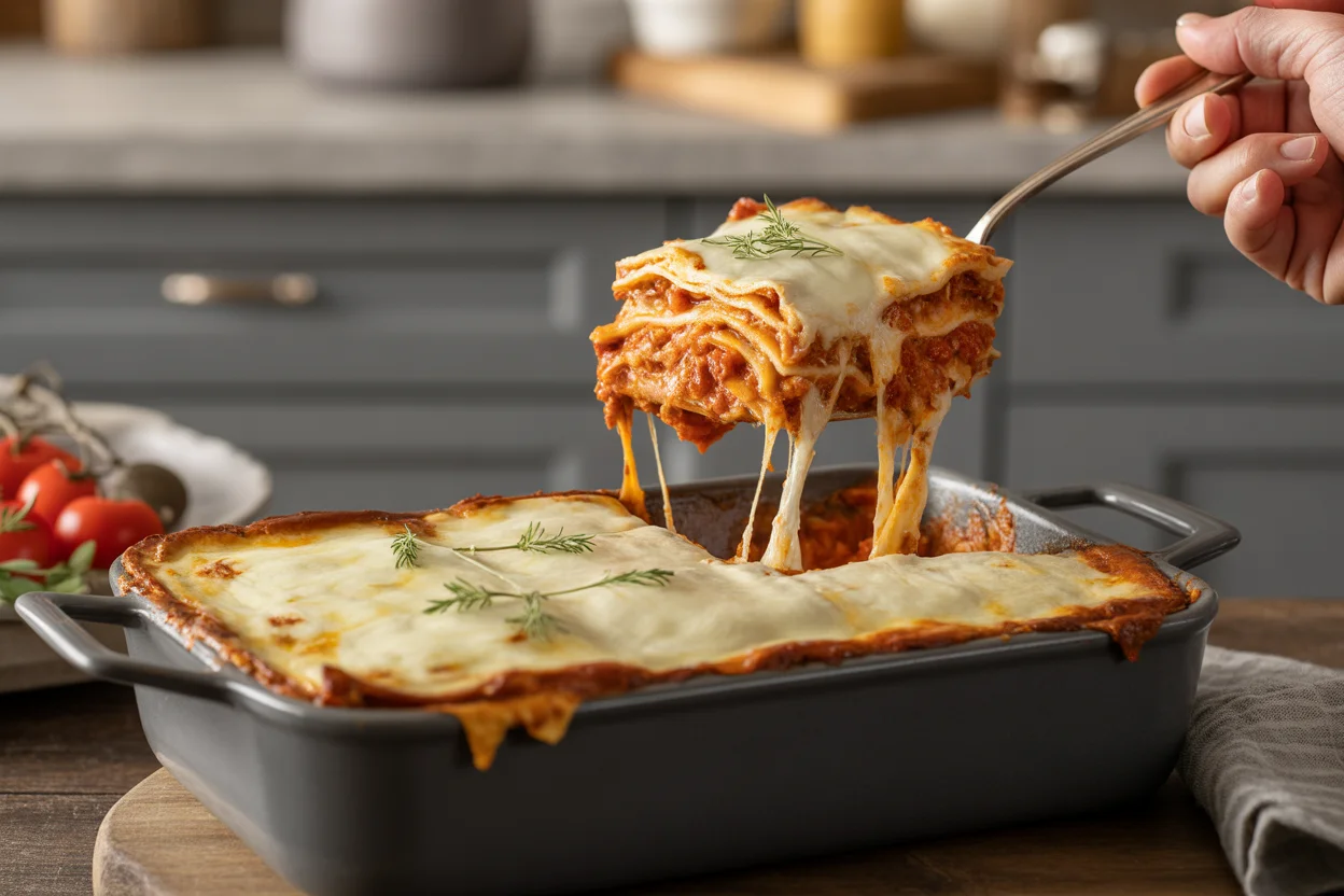 Vegane Lasagne vom Blech