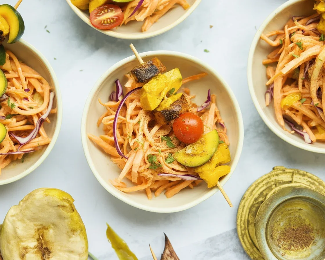 Veganer Mango-Coleslaw: Frisch, lecker und super einfach!