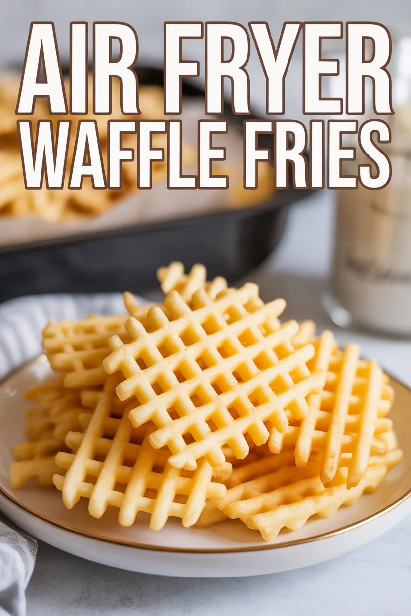 waffle fries in air fryer
