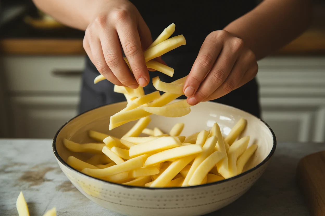 waffle fries in air fryer