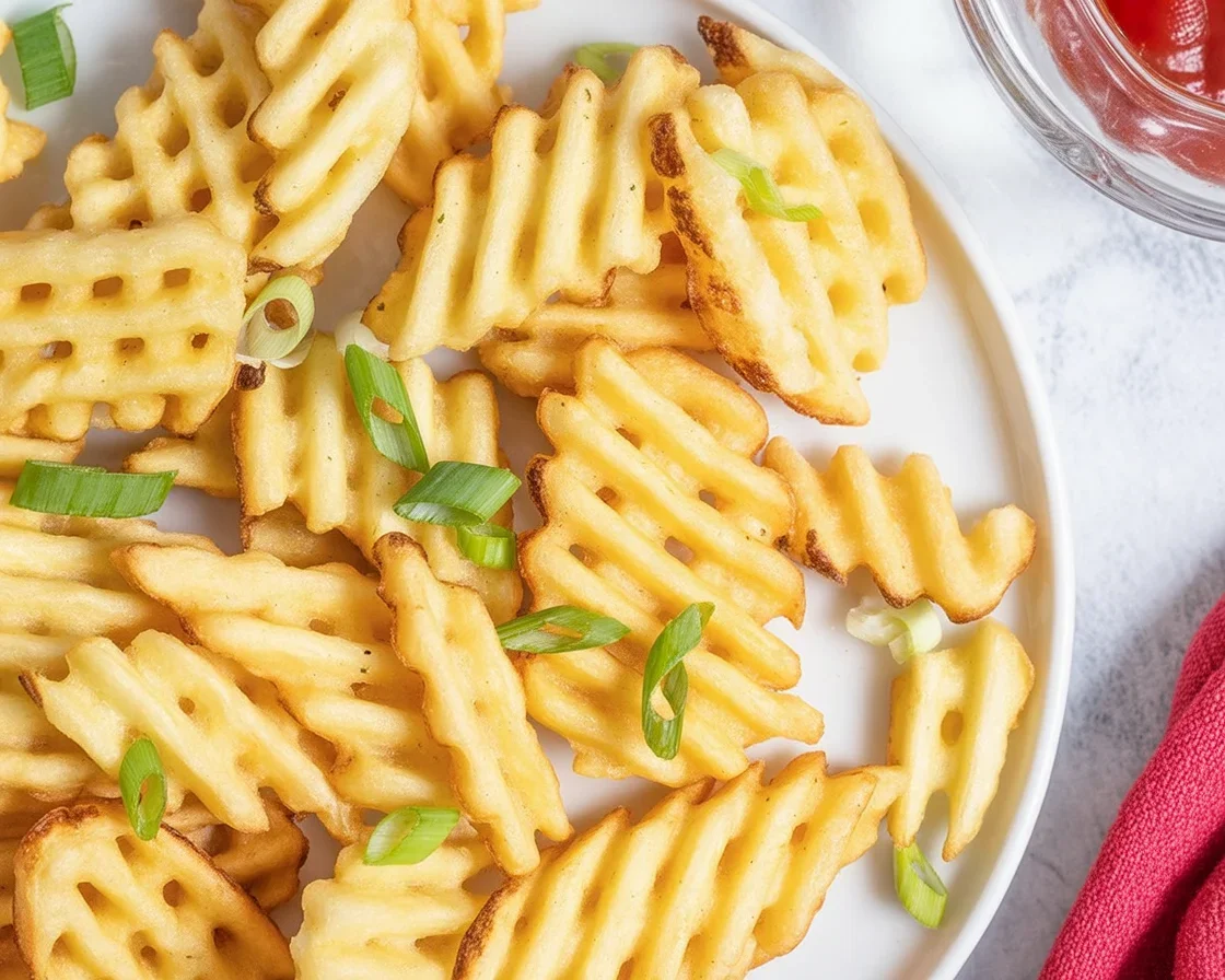 Air Fryer Waffle Fries