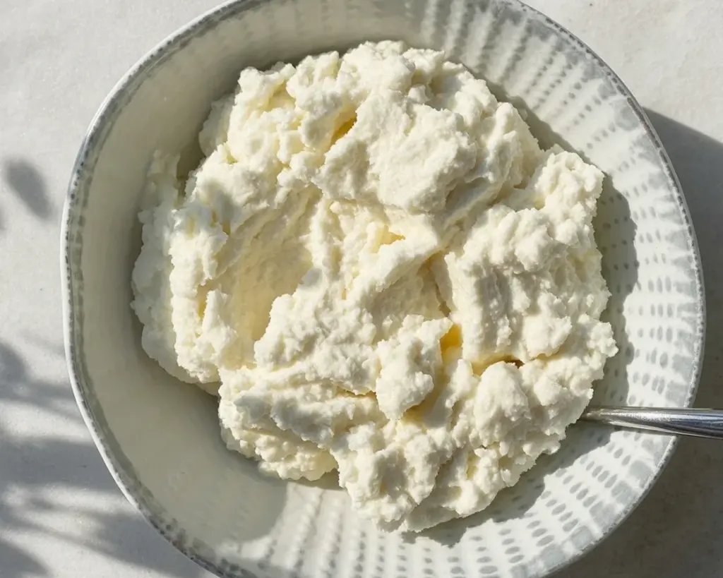 Delicious homemade Dairy-Free Cottage Cheese made with just 4 ingredients.