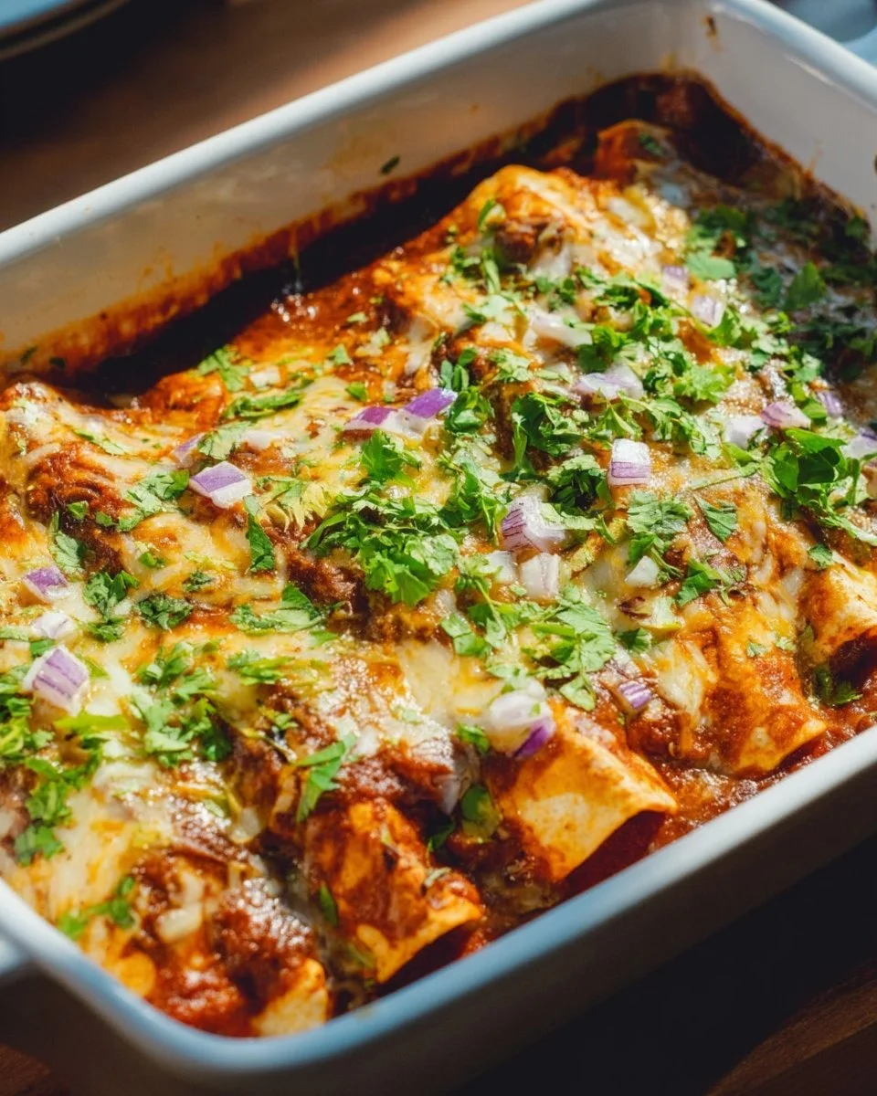 Butter Chicken Enchiladas
