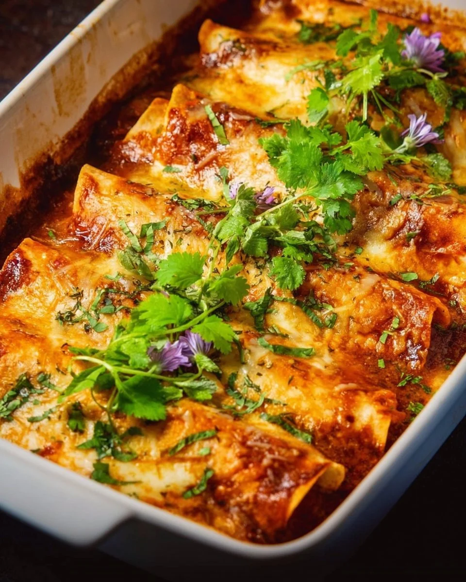 Butter Chicken Enchiladas