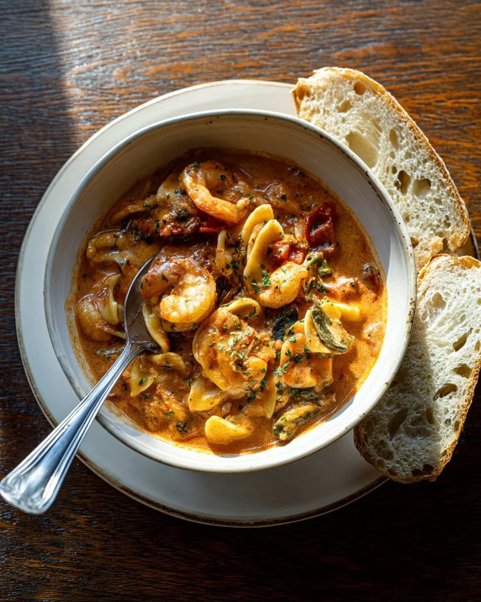 Creamy Tortellini Soup