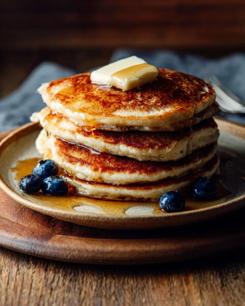 Gluten-Free Lemon Blueberry Pancakes