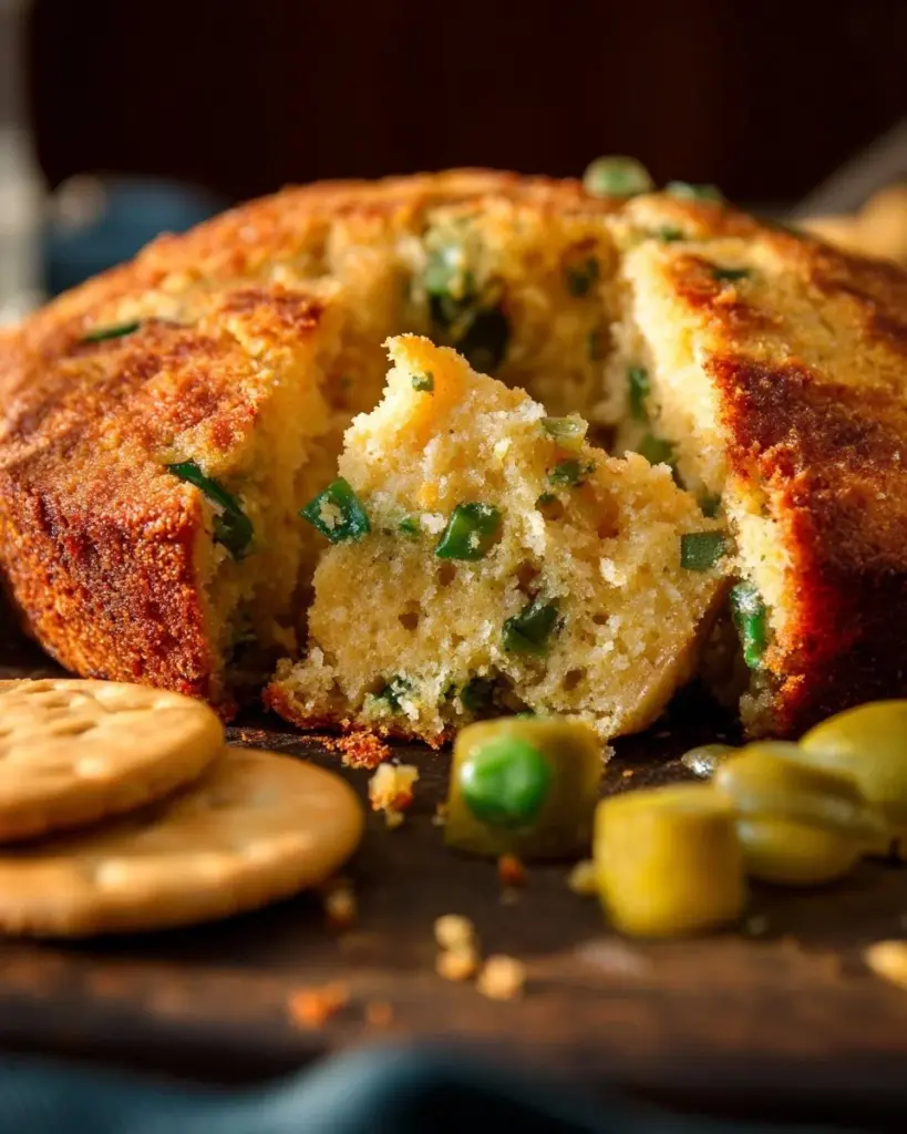 Delicious Jalapeno Popper Cheese Ball served with crackers on a platter.