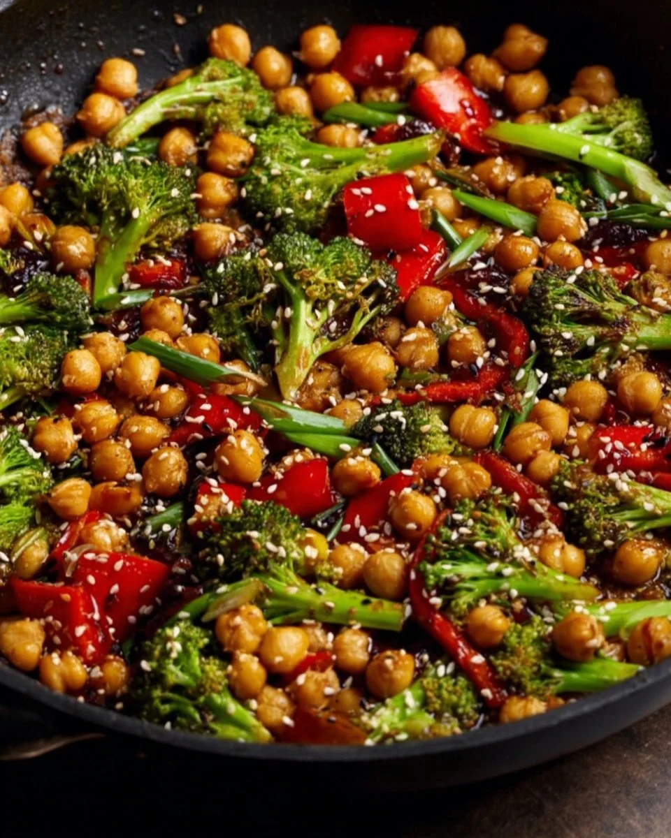 Mongolian Chickpeas