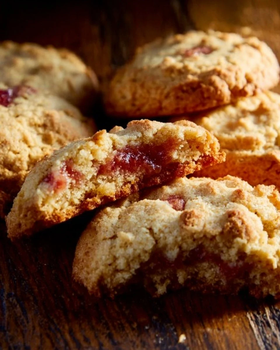 PB&amp;J Almond Flour Cookies