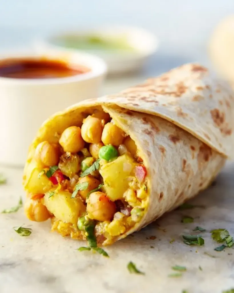 Plate of freshly made samosa wraps filled with flavorful ingredients