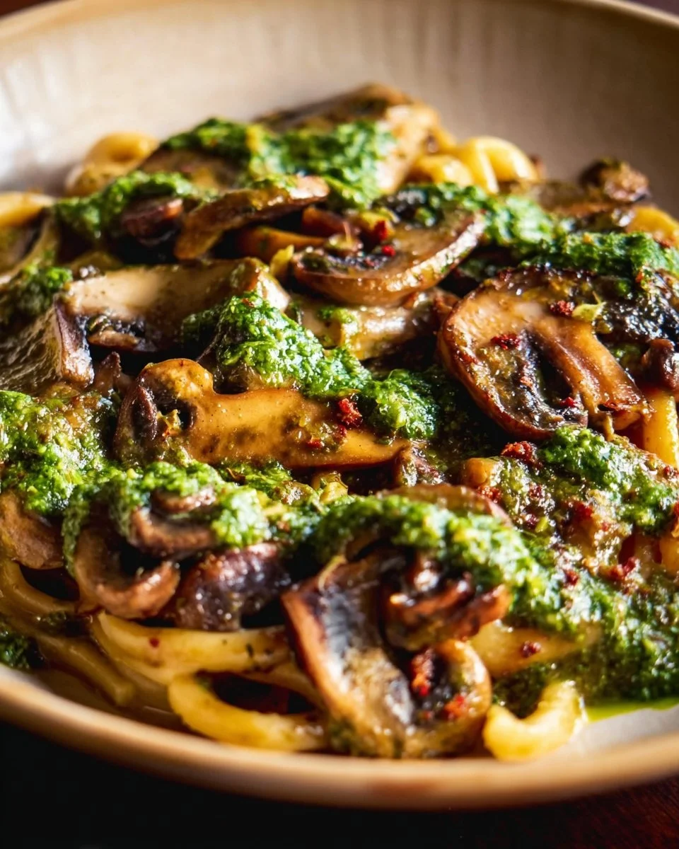 Vegan Pesto Skillet Lasagna