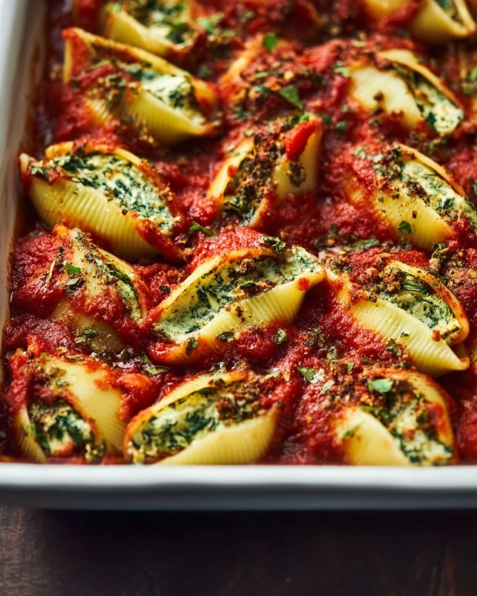 Vegan Stuffed Shells