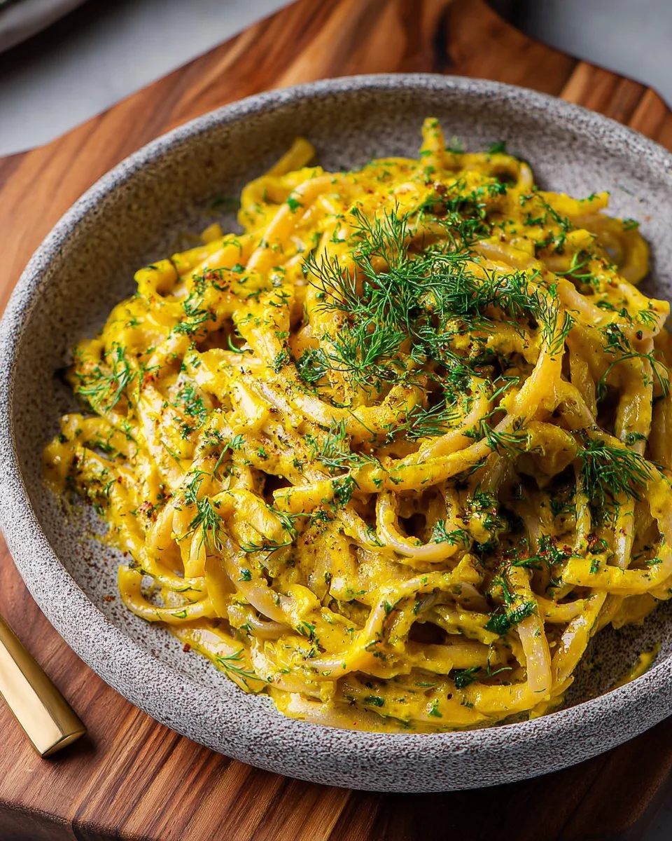 Baked Carrot Feta Pasta (High Protein)