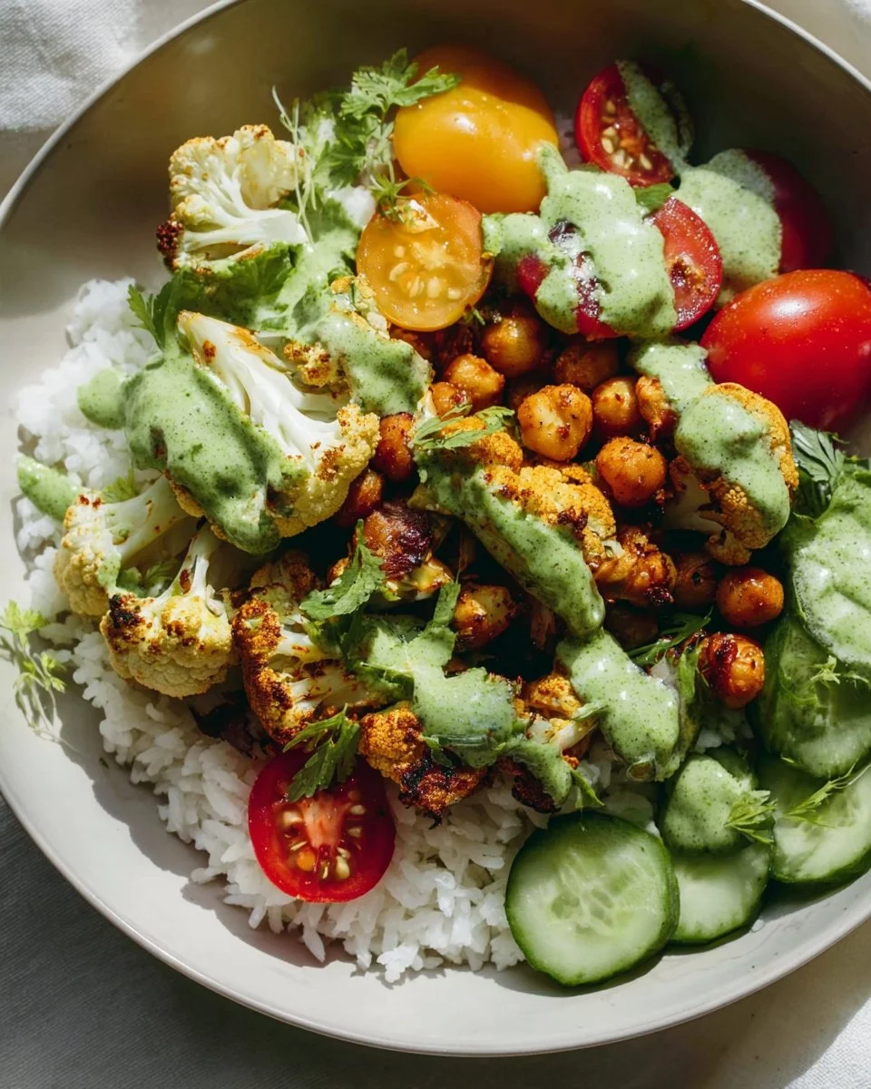 Cauliflower Shawarma Bowls