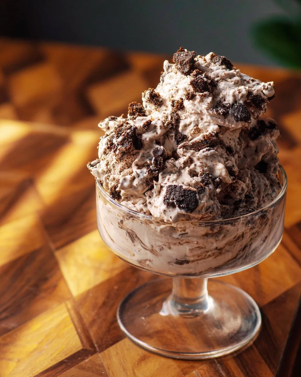 Cookies &amp; Cream Cottage Cheese Ice Cream (High Protein)