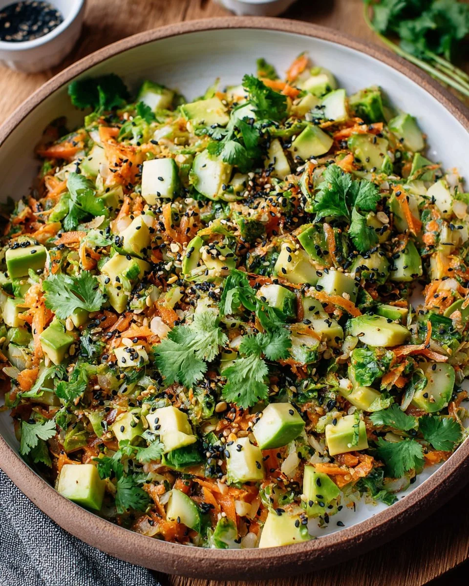 Crispy Rice Sushi Tuna Salad