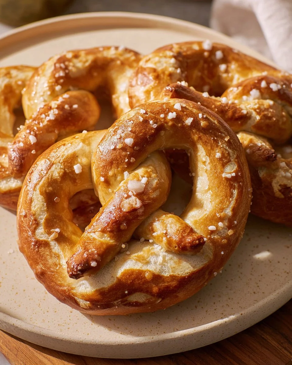 High Protein Cottage Cheese Soft Pretzels