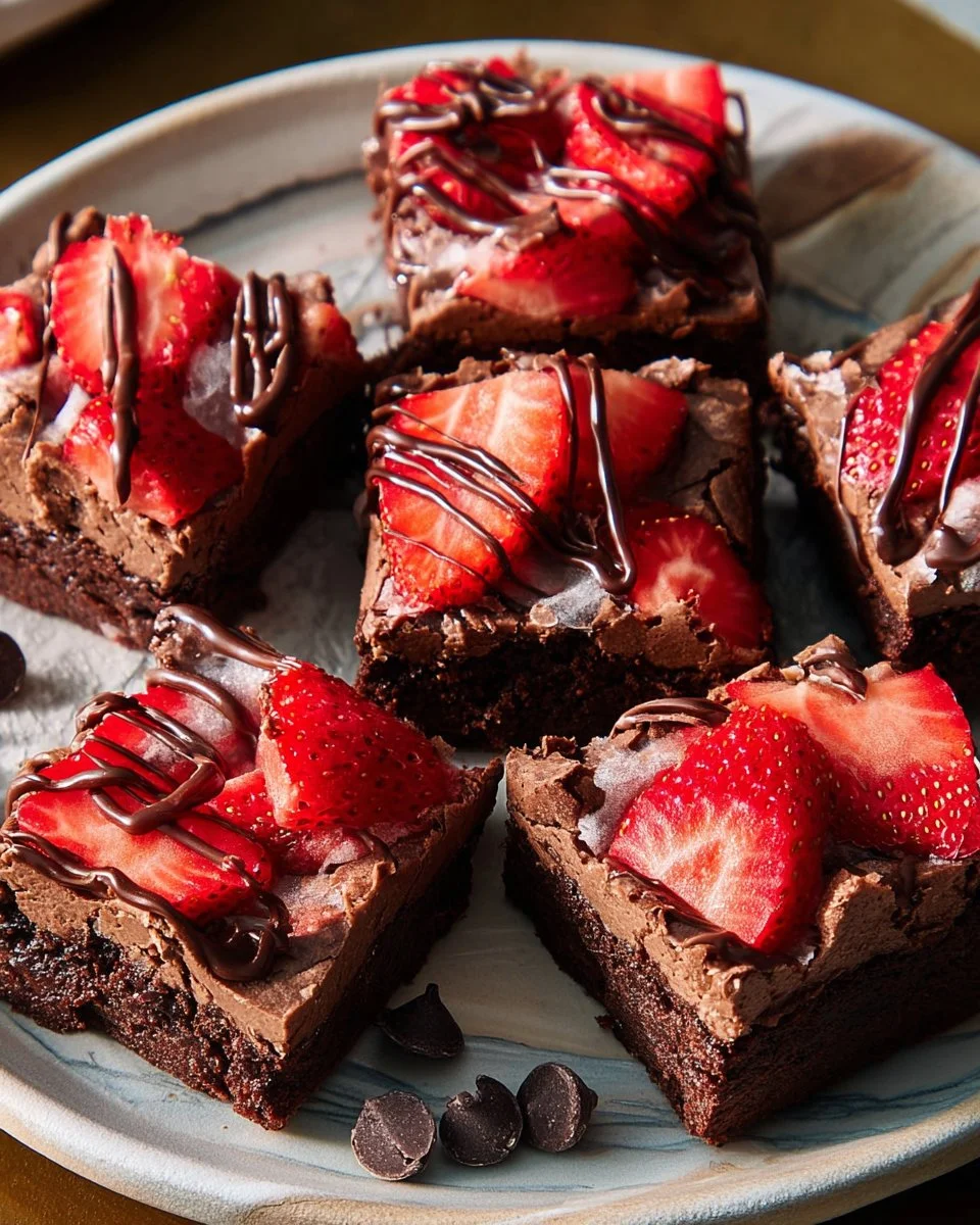 High Protein Cottage Cheese Strawberry Fudge
