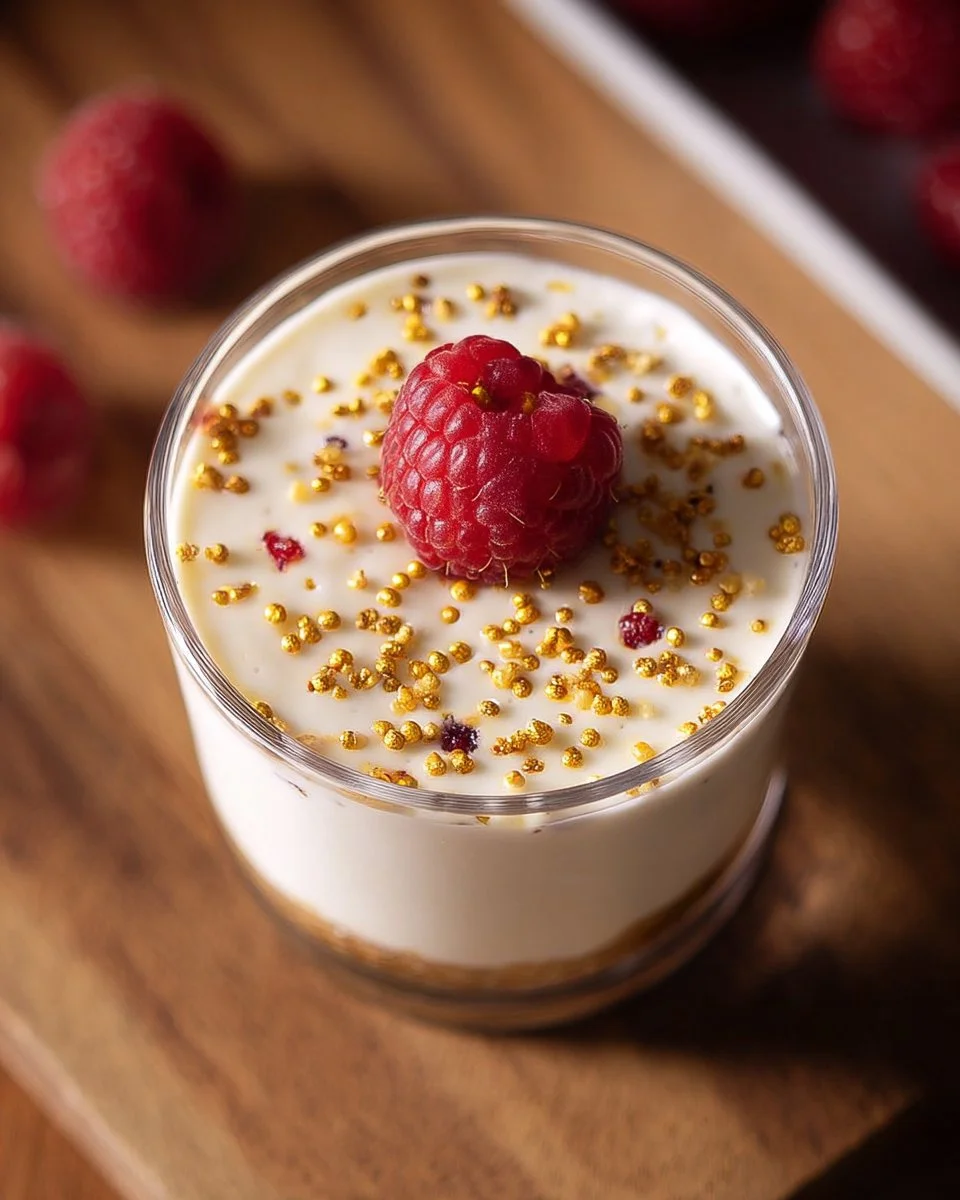Raspberry Cheesecake Chia Pudding (high protein)