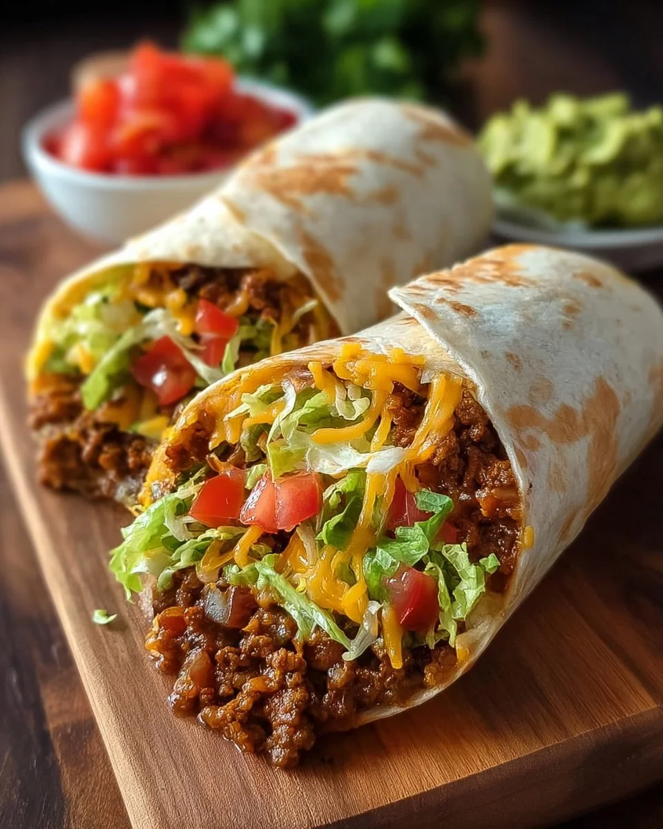 10-Minute Vegan Burrito Wraps