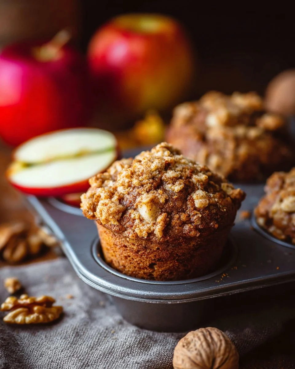 Apple Oat Muffins