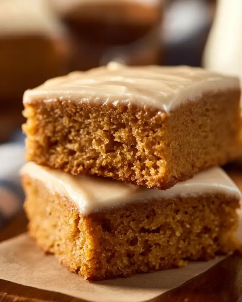 Delicious homemade Applesauce Cake with cinnamon and nuts