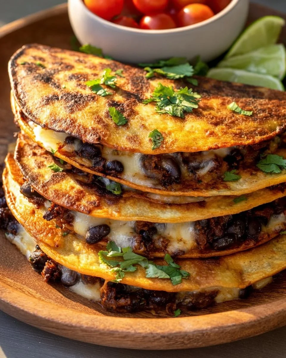 Crispy Black Bean Tacos