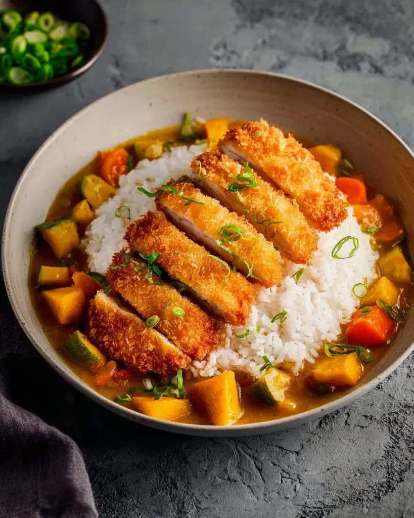 Crispy tofu cutlets served on a plate, garnished with fresh herbs