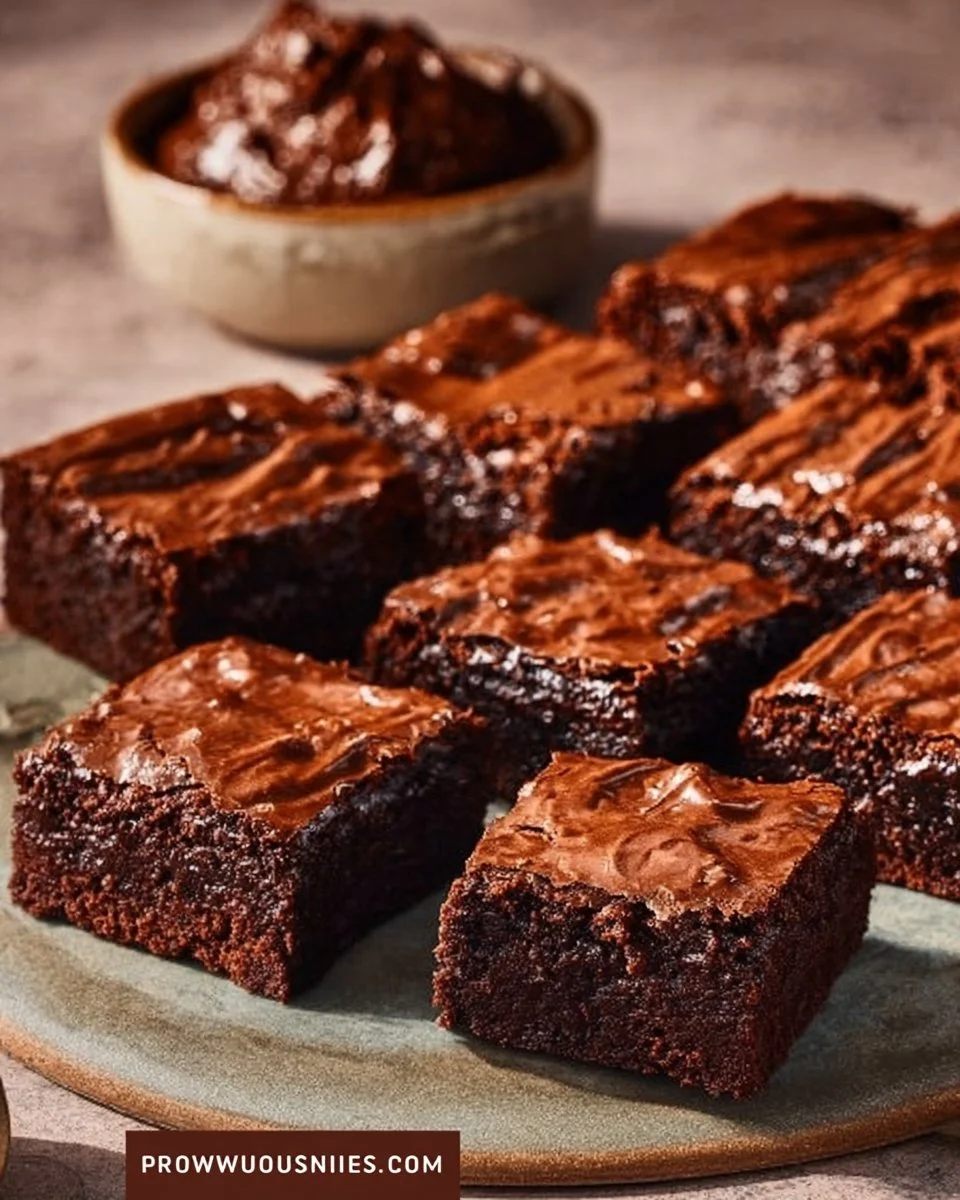 Easy Vegan Brownies