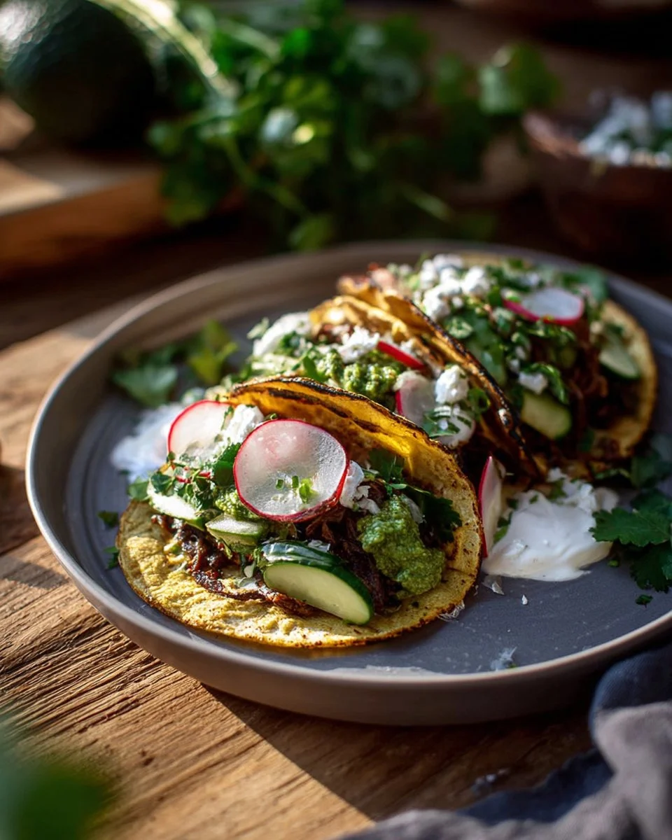 Greek Lamb Tacos