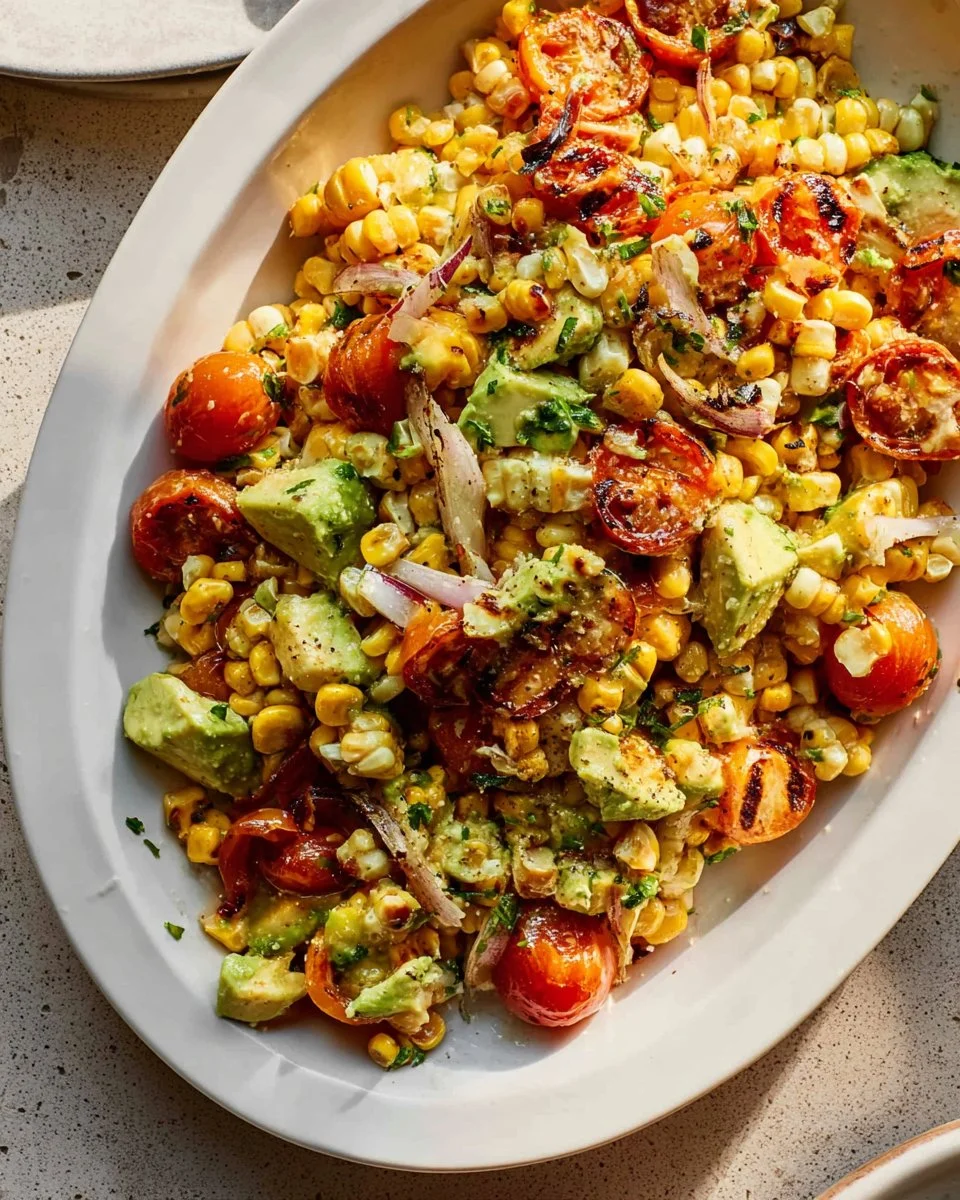 Grilled Corn Salad