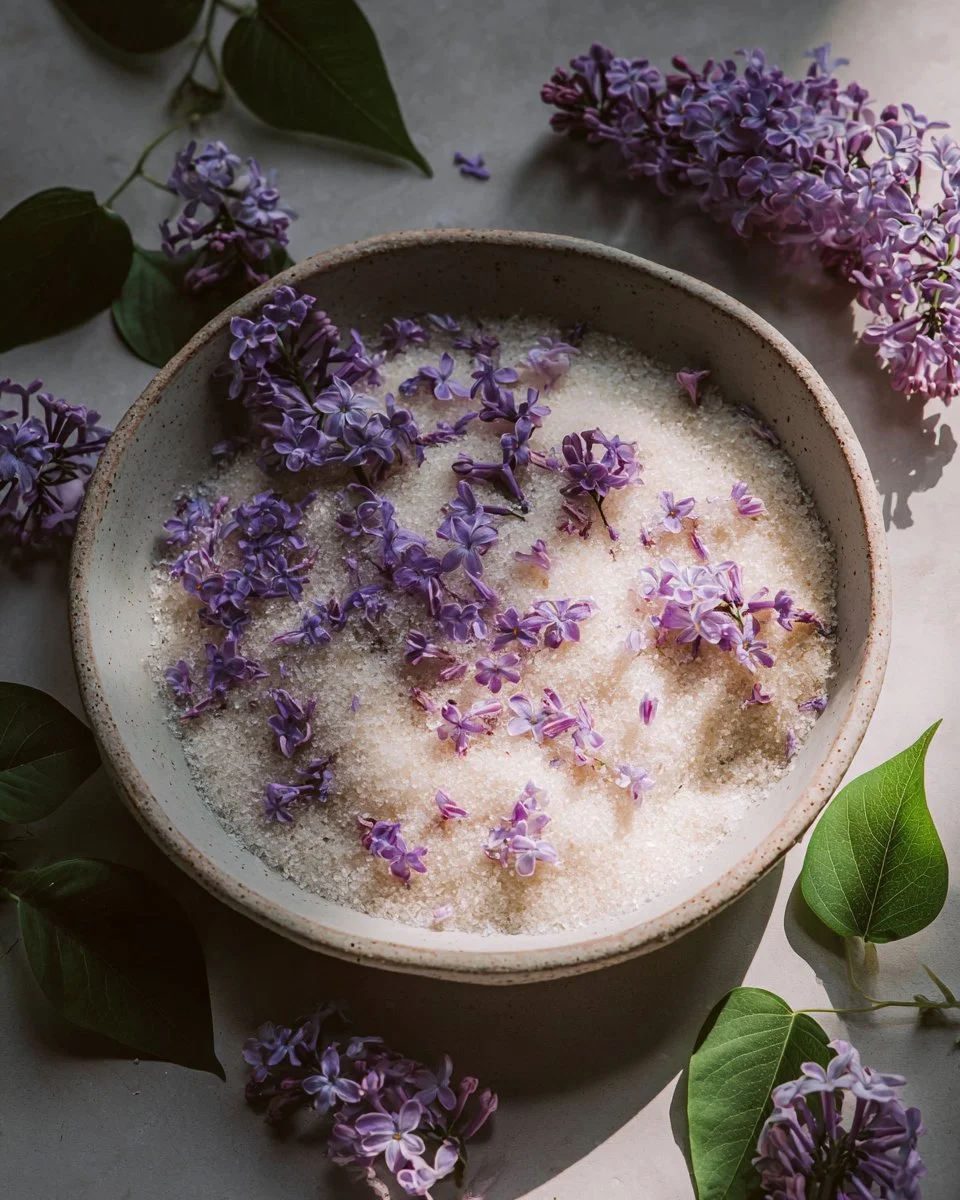 How to Make Lilac Sugar
