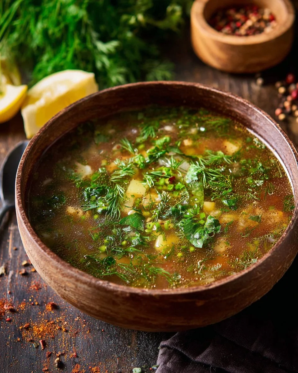 Lemony Chickpea Soup