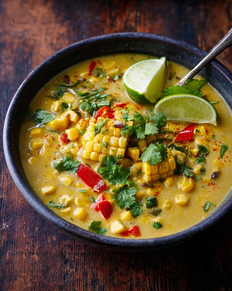 Poblano Corn Chowder